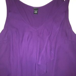 High-low dress top.